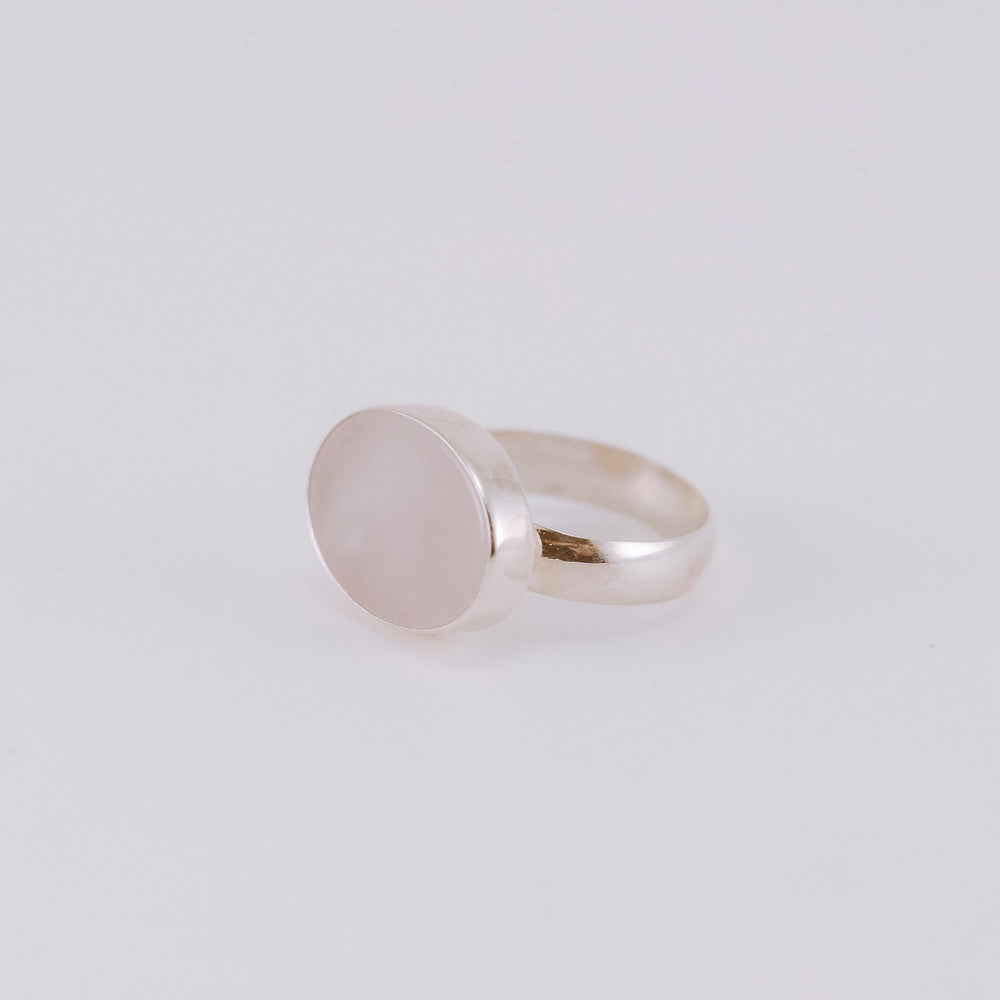 Rose Quartz Ring